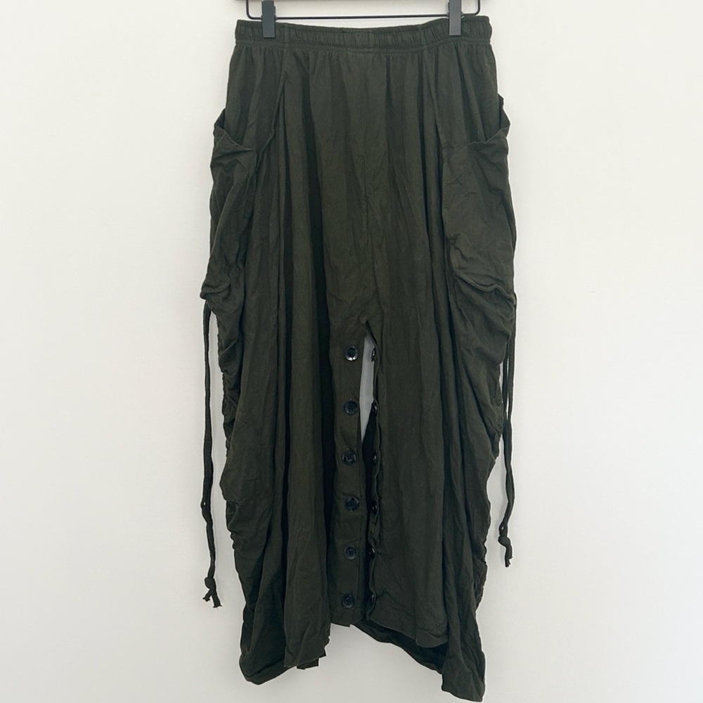 Harem Pants Palazzo Dhoti Pants Lounge Trousers
Size: Medium - Picture 10 of 11